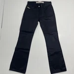 Diesel Black Coated Keetar 5-POCKET Pants 31416 29X31. Fixed Price $22.99.