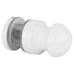 Crl 19MKW White Mini Bulb Style Single-sided Door Knob. Fixed Price $5.77.