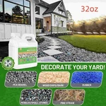 Garden Mulch Glue - 1L 32OZ Flower Beds Plant Pots Gravel Rock Landscape Hold. Fixed Price $16.88.