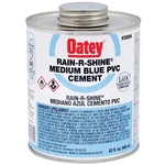 Oatey 30894 Solvent Cement, 32 Oz Can, Liquid, Blue. Fixed Price $43.04.