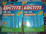 Loctite Fun-tak Mounting TABS-80 Non-toxic TABS-2 Pack. Fixed Price $6.44.