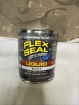Flex Liquid, 16 Oz, Black, Rubber Coating Sealant. Fixed Price $16.99.