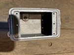 New Oz Gedney App FS-1-50 Single Gang 1/2" Device Box Malleable. Fixed Price $40.00.