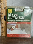 New Myro Tub & Wall Bathroom Caulk Strip With Pre-shaped Decorator Trim. Fixed Price $10.00.