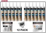 Dap Silicone Max Premium All Purpose 100% Sealant, Clear, (12 Pack). Fixed Price $89.68.