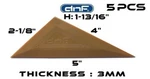 (5 Pack) Triangular Squeegee Car Window Tint Tool Installation - Ships Today!. Fixed Price $10.75.