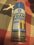 Ge White Foam Big Gaps & Cracks Insulating Sealant 12 Oz To 3 Holes R-5. Fixed Price $13.50.
