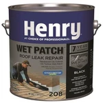 Henry 208R Rubberized Wet Patch Roof Cement Leak Repair 0.90 Gallon Black. Fixed Price $32.88.