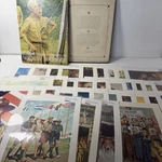 Scouting Through The Eye Of Norman Rockwell Box W/ 36 11" 14" Prints LB-309. Fixed Price $100.00.