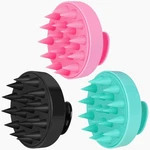 Oligei Scalp Massager 3 Pack, Shampoo Brush, Hair Scrubber Pink, Black Green. Fixed Price $10.94.