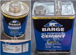 Barge Original All-purpose Cement Tf 1 Gallon / Quart Quabaug New Glue Tin Can. Fixed Price $74.99.