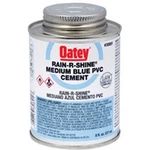 Oatey Rain-r-shine Blue Cement For Pvc 8 Oz.. Fixed Price $14.95.