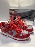 Size Nike Dunk Low X Off-white University Red 2019. Fixed Price $240.00.
