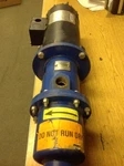 Leeson 98032 Dc Motor, 0.75HP Frame USS56C W/liberty Process Pump. Fixed Price $410.00.