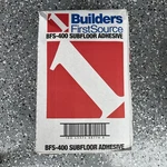 Builders First Source BFS-400 Subfloor Adhesive 28OZ Pack Of 12. Fixed Price $64.99.