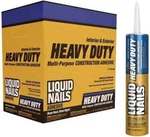 Liquid Nails LN-903 12 Pack Heavy Duty Construction Adhesive, Tan. Fixed Price $44.99.