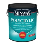 2-PACK Minwax Polycrylic Gloss Crystal Clear Water-based Polyurethane 1 Gal. Fixed Price $180.10.