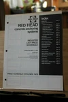 Concrete Anchoring 1973 Price List Schedule. Fixed Price $15.00.
