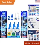 Ultimate Ca Glue Kit: Thin-medium-thick Adhesives + Accelerator For Wood, 6X1.... Fixed Price $45.59.