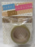 Darice Washi Crafting Masking Tape Acid Free Music Stamp .625 X 26.25 1 Piece. Fixed Price $10.46.