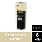Scotch Contractor Grade Masking Tape, 1.88 Inches X 60.1 Yards, Rolls. Fixed Price $34.77.