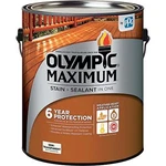 Olympic Maximum Wood Stain And Sealer For Decks, Fences, Siding, Other Outdo. Fixed Price $65.00.