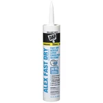 12 Pack Of 10.1 Oz Dap 18425 Alex Fast Dry White Acrylic Latex Caulk Plus Silic. Fixed Price $68.87.