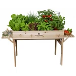 Master Gardner Wooden Elevated Heavy-duty Garden Bed Planter Box, 48" 36". Fixed Price $100.40.