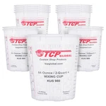 Custom Shop Paint Mixing Cups, 64-OUNCE (12 Pack) Plastic Measuring Fo.... Fixed Price $35.21.