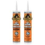 Gorilla 100% Silicone Sealant All Purpose, Ounce Cartridge, 2 Pack, Clear. Fixed Price $29.43.