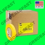 3M 06652 Yellow Masking Tape Refinish Car Paint 3/4 (CASE/48 Rolls). Fixed Price $132.00.