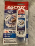 Loctite Re-new White Silicone Sealant 3.3-FLUID Ounce Squeeze Tube. Fixed Price $12.00.