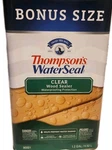 Thompsons Waterseal Wood Sealer Clear 1.2GAL. Fixed Price $35.00.