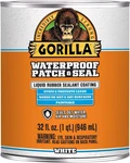 Gorilla Waterproof Patch & Liquid Rubber Sealant, White, 32OZ (pack 1). Fixed Price $44.29.