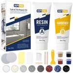 Tub, Tile And Shower Repair Color Match, Hupeyna Porcelain Kit, Ba.... Fixed Price $32.29.