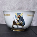 1976 Danbury Mint Bicentennial Bowl Ben Franklin Declaration Of Independence. Fixed Price $23.00.