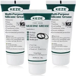 Keze Silicone Grease Waterproof Food Grade 3 Pack (1OZ),. Fixed Price $16.76.