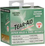 Tear-aid Vinyl Patch Kit Type B,see-thru,uv Resistant,repair Holes&tears. Fixed Price $46.30.