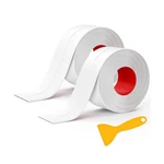 Mokani Tape Waterproof Self Adhesive, 2 Rolls White Caulking Sealant St.... Fixed Price $13.70.