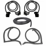 Roof Rail, Door & Trunk Seal, 5 Piece Kit, Left Right, 82-92 Chevrolet Camaro. Fixed Price $173.95.