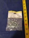25 Rust-resistant Screws By Genova Products RW205. Fixed Price $10.79.