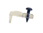 Glass Panel Clips 5/16" Offset Clear (bag 20). Fixed Price $14.99.