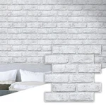 Commomy Faux Brick Peel And Stick Wall Panels - 10 Pcs 11.8. Fixed Price $37.89.