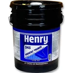 Henry HE545623 Emulsion Primer, Green, 18 Pail, Liquid. Fixed Price $316.83.
