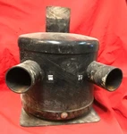 Vernalift Marine Wet Exhaust 100067 (2) 3" Side 4" Top Out (1989 Searay). Fixed Price $550.00.
