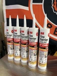 Lot Of 3M 10.1 Fl. Oz. Red Fire Barrier Cp 25WB Plus Sealant. Fixed Price $59.00.