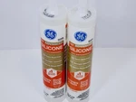 Ge Advanced Silicone 2 Caulk 10.1 Oz Kitchen And Bath Sealant Two Pack White. Fixed Price $22.75.