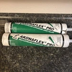 Akonaflex Self-leveling Concrete Repair Crack Filler Caulk, Gray, Lot Of 2. Fixed Price $30.00.