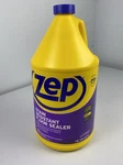 New Sealed Zep Commercial Stain Resistant Floor Sealer, Gal Bottle ZUFSLR128. Fixed Price $27.00.