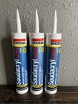 Lot Of Soudal Soudacryl LTX3 Acrylic Latex Caulk White Paintable 10.1OZ Tubes. Fixed Price $18.00.